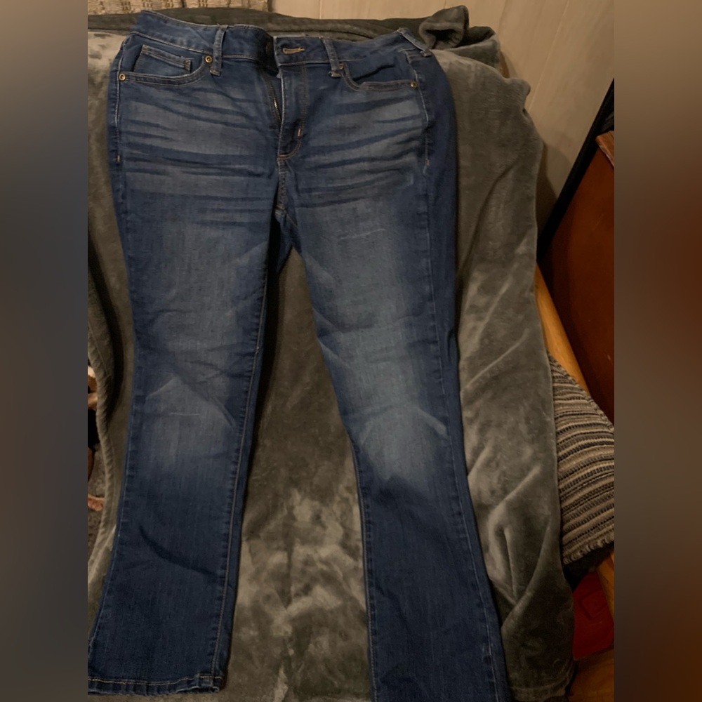 Sonoma Women’s Blue Straight Leg Jeans Classic Denim Size 8R